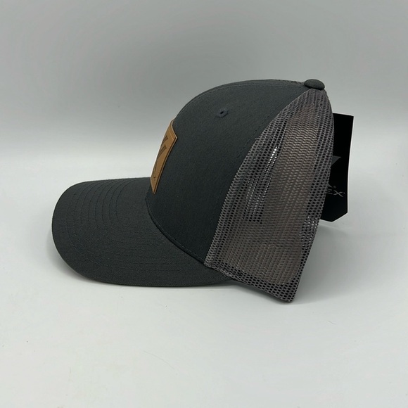 VORTEX GRAY MESH TRUCKER BALL CAP HAT BRAND NEW WITH TAGS OSFM - Picture 2 of 7